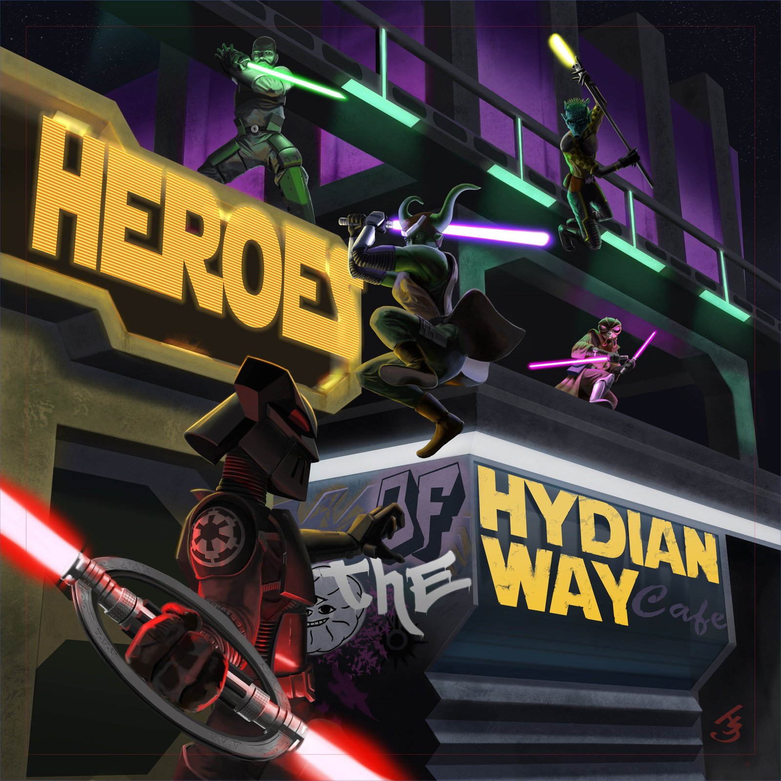 Heroes of the Hydian Way